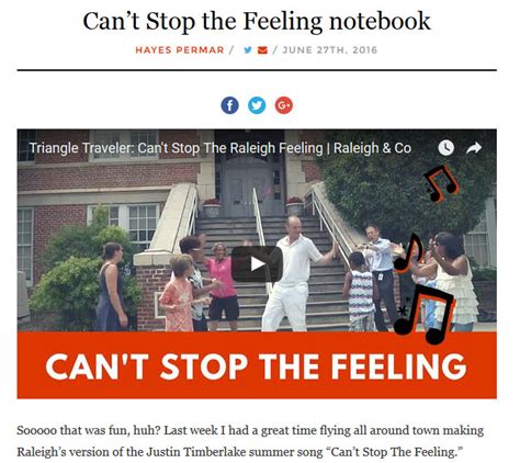 Raleigh & Company “Can’t Stop the Feeling” | Capitol Broadcasting Company