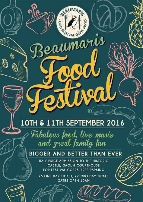 Christine Lee Graphic Design & Web Design | Beaumaris food festival | Event poster inspiration ...