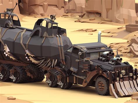 Mad Max War Rig by ben on Dribbble