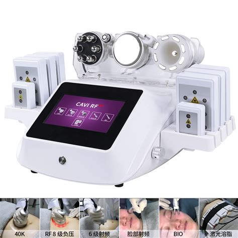 Upgraded 6 in 1 Lipo Laser Cavitation Machine - Aloybeauty