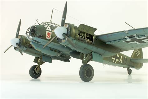 1/48 Junkers Ju-88 A-5 (ICM) - Concluído - PlastiBrasil.com - Plastimodelismo Livre e Democrático