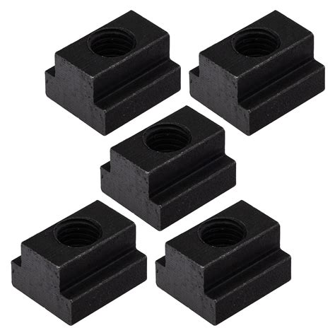 5 Pcs Black M8 T-Slot Nuts T Sliding Nut Blocks T-Slot Aluminum ...