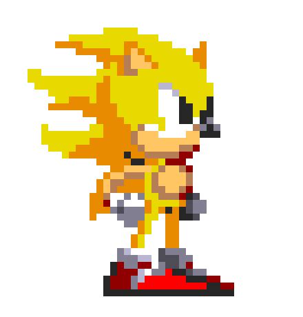 Super Sonic | Pixel Art Maker