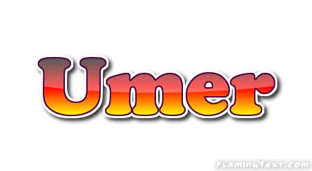 Umer Logo | Free Name Design Tool from Flaming Text