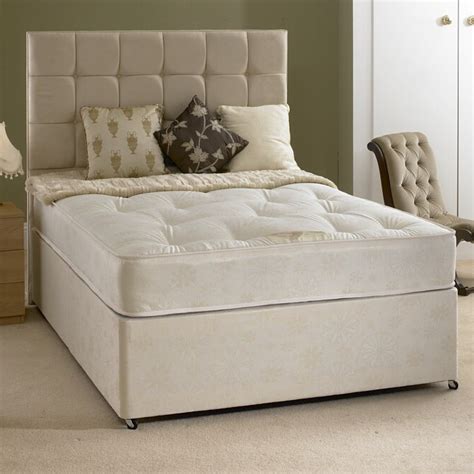 Rio 4ft Small Double Divan Bed with Orthopaedic Mattress