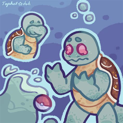 Sad Squirtle by TopHatDoh on DeviantArt