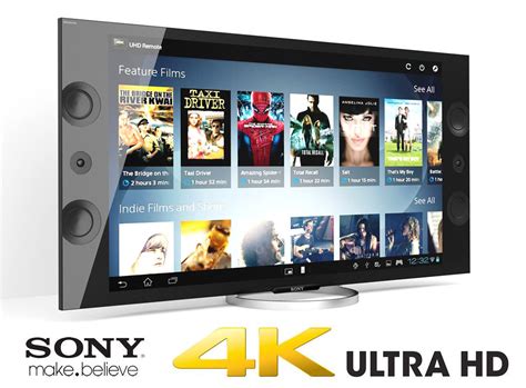 Sony XBR 4K Ultra HD TV 3D model | CGTrader