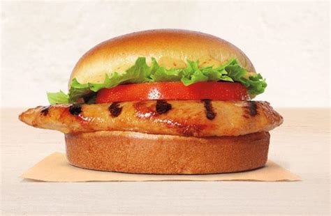 Burger King Grilled Chicken Sandwich Nutrition Facts