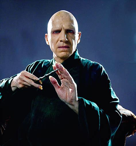 Photoshoots of Ralph Fiennes as Voldemort prior to special effects ... Harry Potter Voldemort ...