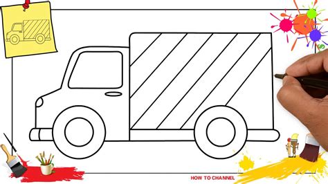 30+ Trends Ideas Easy Truck Drawing For Kids - Easy to Draw