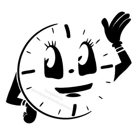 Marvel: Loki: Miss Minutes Clock (Free Pumpkin Stencil - Pumpkin Pattern - Pumpkin Template ...