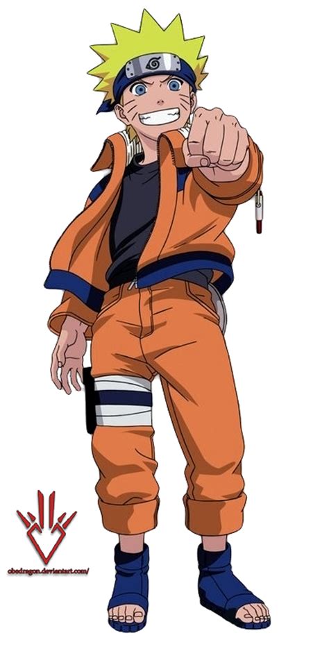 Naruto Uzumaki (kid) - Render - 6 by Obedragon on DeviantArt