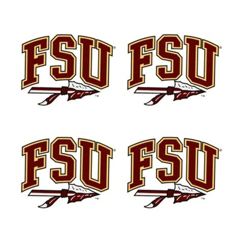 Florida State Seminoles (FSU) 4-Pack Temporary Team Logo Tattoos | Official Florida State ...