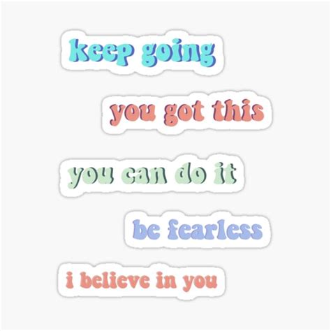 "motivational quote pack" Sticker by sivanamir | Redbubble