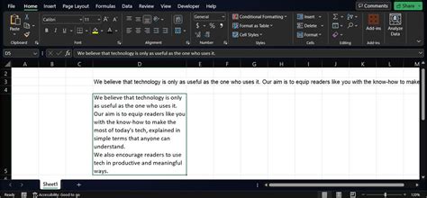 How to Start a New Line in an Excel Cell