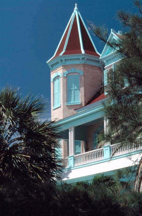 Florida Memory • Turret of the Southernmost House at 1400 Duval Street - Key West, Florida.