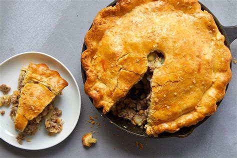 Best Tourtiere Recipe - How to Make Tourtiere Meat Pie Seasoned ...