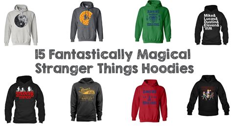 15 Fantastically Magical Stranger Things Hoodies