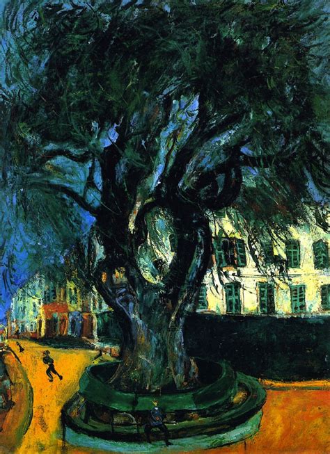 Tree of Vence, Chaim Soutine | Ecole de paris, Émigration, Peintre