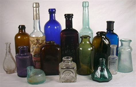 Antique Glass Bottles Identification - Glass Designs