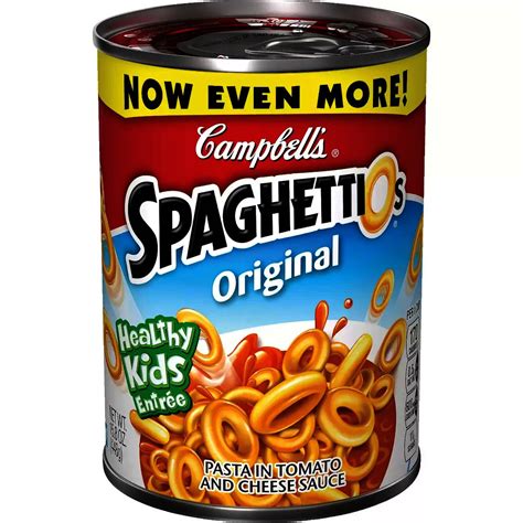 Campbell's® SpaghettiOs® Original 15.80 oz , 18 Cans Included