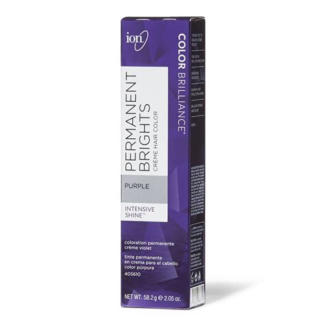 ion Color Brilliance Permanent Brights Creme Hair Color Purple