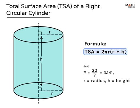 Right Circular Cylinder - Definition, Formulas, & Examples