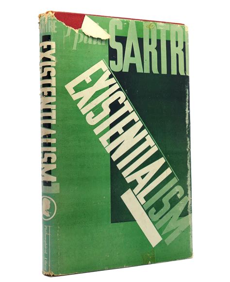 EXISTENTIALISM | Jean Paul Sartre | First Edition; First Printing