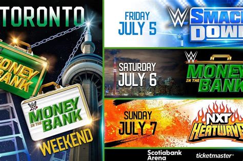 WWE Money in the Bank 2024 is taking place in Toronto - Cageside Seats