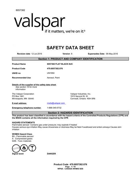 Valspar Powder Coatings Data Sheets Sheet - vrogue.co