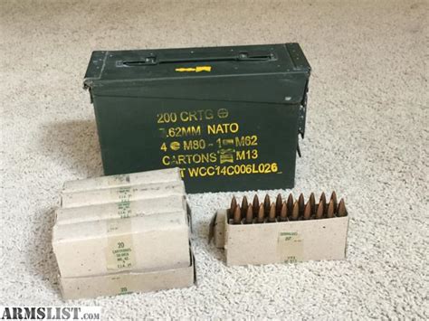 ARMSLIST - For Sale: Surplus M1 Garand Ammo