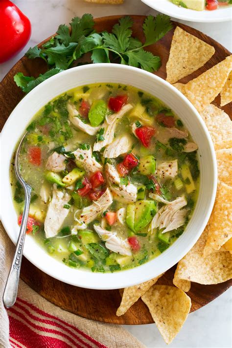 Chicken Avocado Soup - Cooking Classy