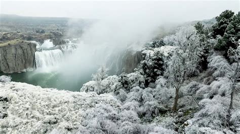 Shoshone Falls Winter Wonder Land December 2017 - YouTube