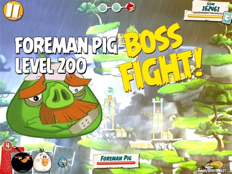 Angry Birds Under Pigstruction Foreman Pig Level 200 Boss Fight Walkthrough - AngryBirdsNest.com ...