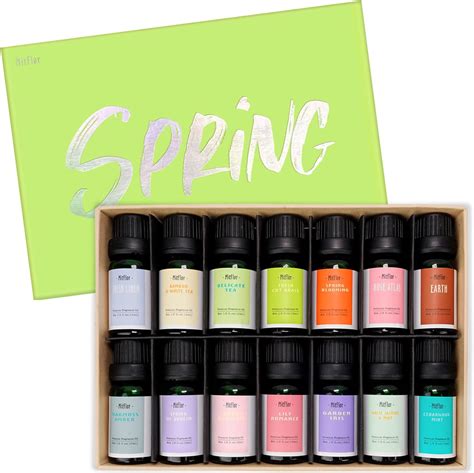 Candle Making Scents, MitFlor Spring Fragrance Oils Set of 14, Premium Scented Oil for Candle ...