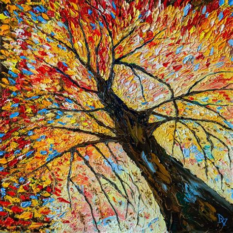 Easy Fall Tree Paintings