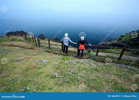 Jeju Volcanic Island stock image. Image of enjoy, couple - 16044231
