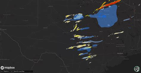 Hail Map in Texas on March 2, 2023 - HailTrace