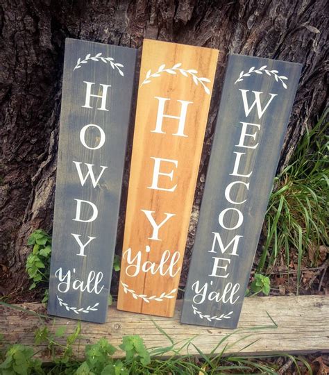 Farmhouse Custom Welcome Sign Choose Your Size & Color Wooden Rustic Decor, Custom Wood Sign - Etsy