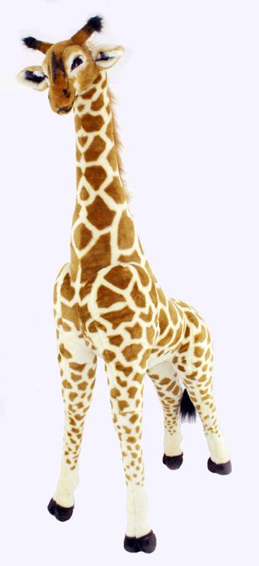 Melissa & Doug Giant Giraffe - Lifelike Stuffed Animal (over 4 feet tall) | Large giraffe ...