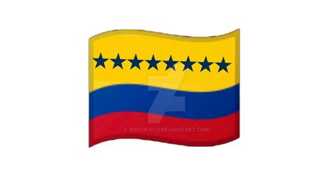 Third Republic of Venezuela Google Flag Emoji by ShizukaCo on DeviantArt