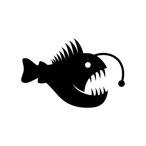 angler fish icon 10030513 Vector Art at Vecteezy