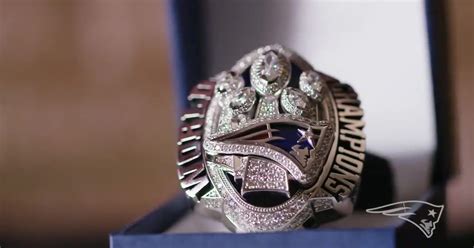 Patriots' Super Bowl rings have 283 diamonds