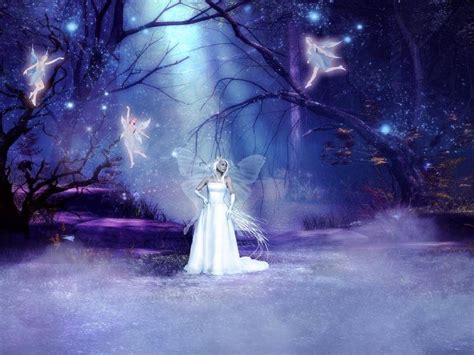 Winter Fairy Desktop Wallpaper - WallpaperSafari