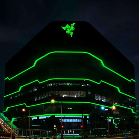 Razer’s New Headquarters in Singapore Mimics the Company’s Branding and ...