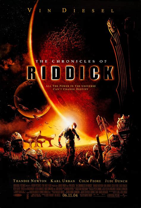 The Chronicles of Riddick (#2 of 5): Extra Large Movie Poster Image - IMP Awards