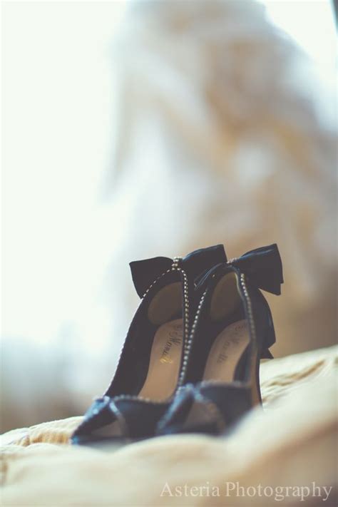 love these shoes! super cute bow detail on the back. wedding dress in the background. columbus ...