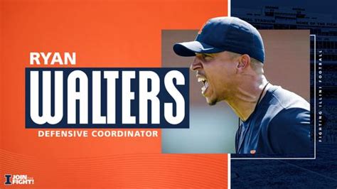 Ryan Walters Named Illinois Defensive Coordinator - University of ...