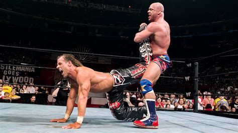 Shawn Michaels vs. Kurt Angle: WrestleMania 21 - 3rd April 2005 ...