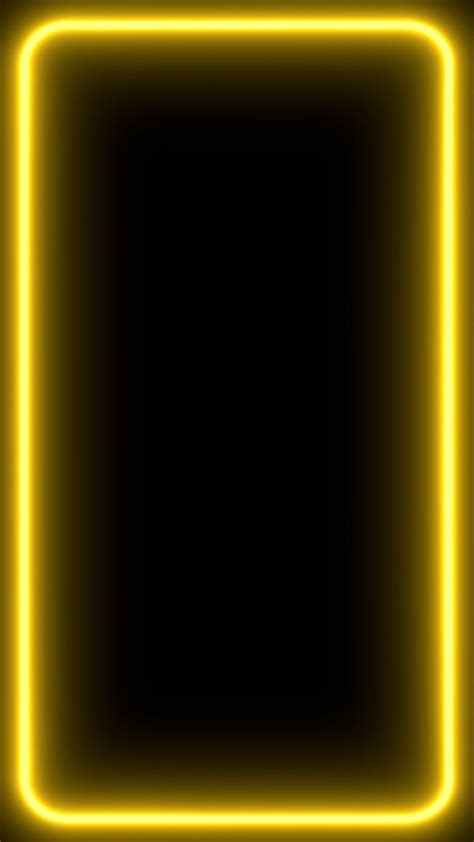 Yellow edges, black, dark, desenho, edge, edges, light, neon, screen ...